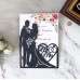 Laser Cut Invitation Card Marriage Invitations Iridescent Paper